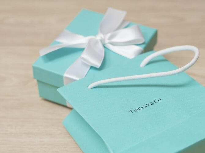 Tiffanyの紙袋